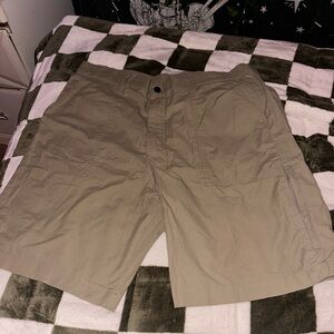 Tan Carhartt jeans shorts